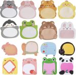 Cute cartoon animal sticky notes for creative marking